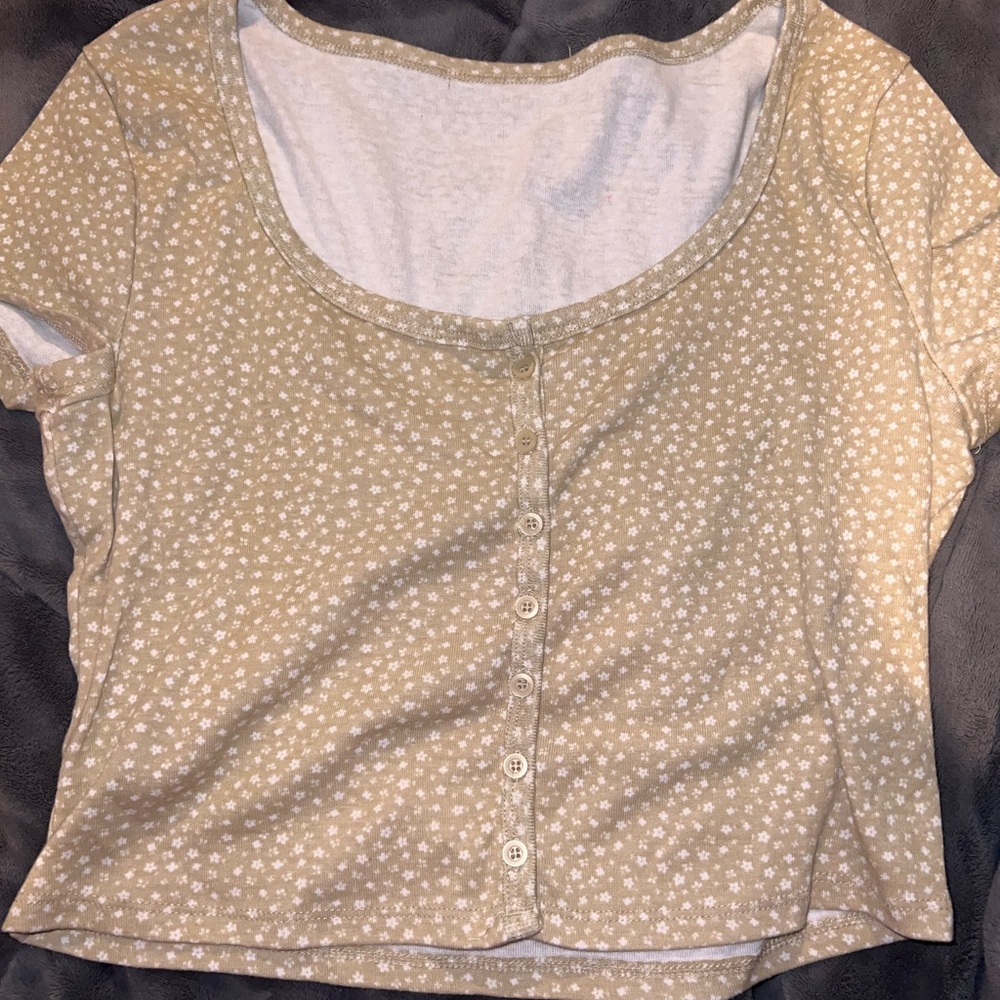 Floral Crop Top